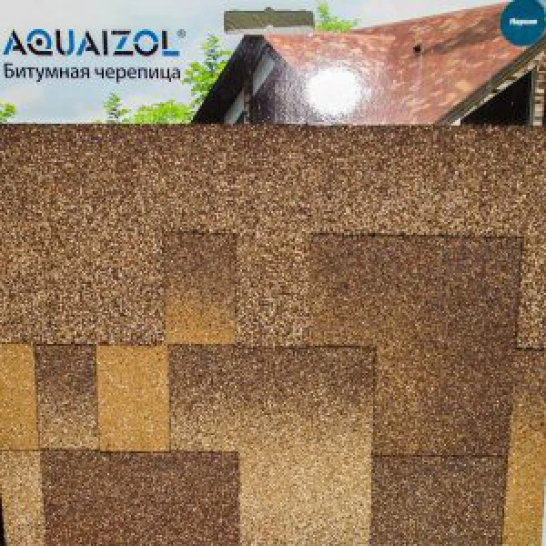 М’яка покрівля Акваізол Акцент “Персія”