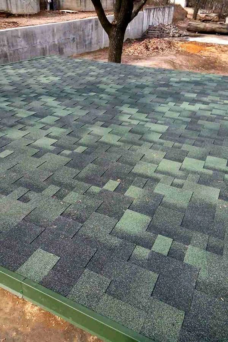 М’яка покрівля Акваізол Акцент “Малахіт”