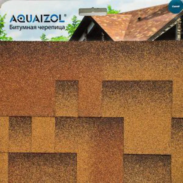 М’яка покрівля Акваізол Акцент “Синай”