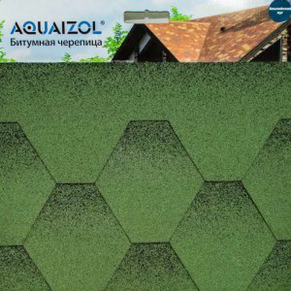 М’яка покрівля Акваізол Мозаїка “Альпійський луг”