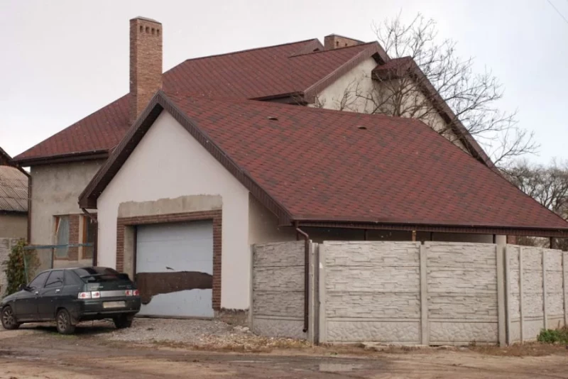 М’яка покрівля Акваізол Мозаїка “Вогняна Лава”