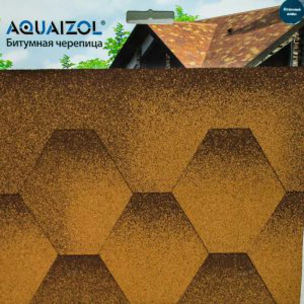 М’яка покрівля Акваізол мозаїка “Осінній клен”