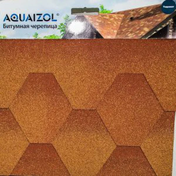 М’яка покрівля Акваізол Мозаїка “Сан-Ремо”