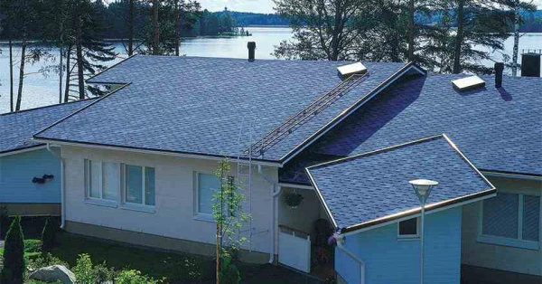 Бітумна черепиця Роккі Блакитна Лагуна