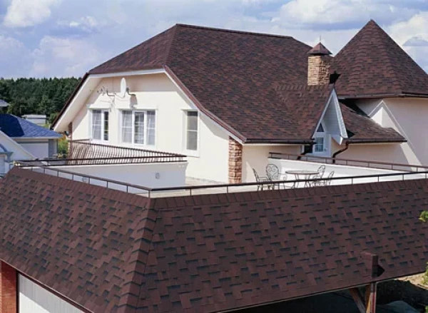 Бітумна черепиця Роккі Стиглий каштан