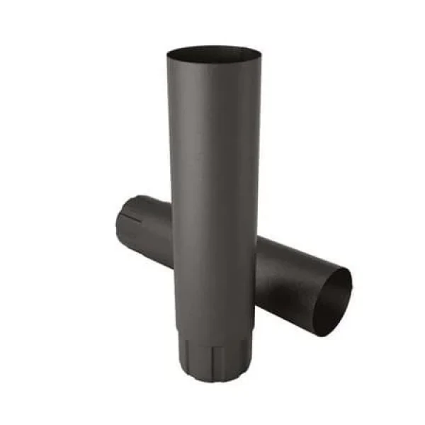 Труба водостічної системи Flamingo 125/90 колір Шоколадно-коричневий 3 м