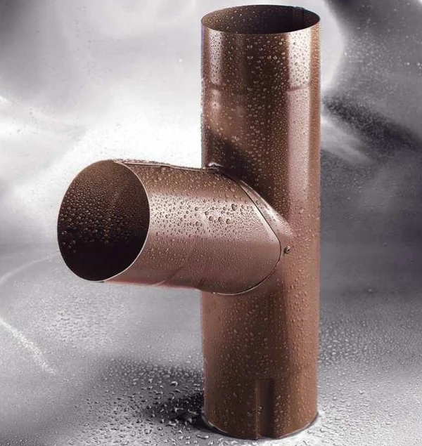 Трійник водостічної труби Flamingo (Фламінго)