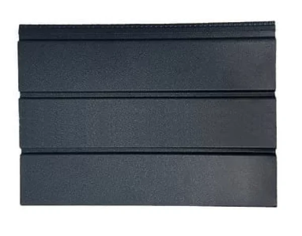 Софіт металевий антрацитово-сірий