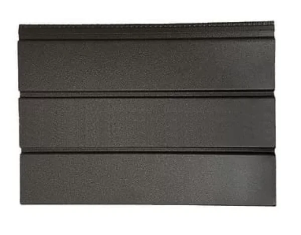 Софіт металевий сіро-коричневий