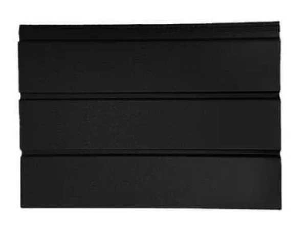 Софіт металевий чорний бурштин