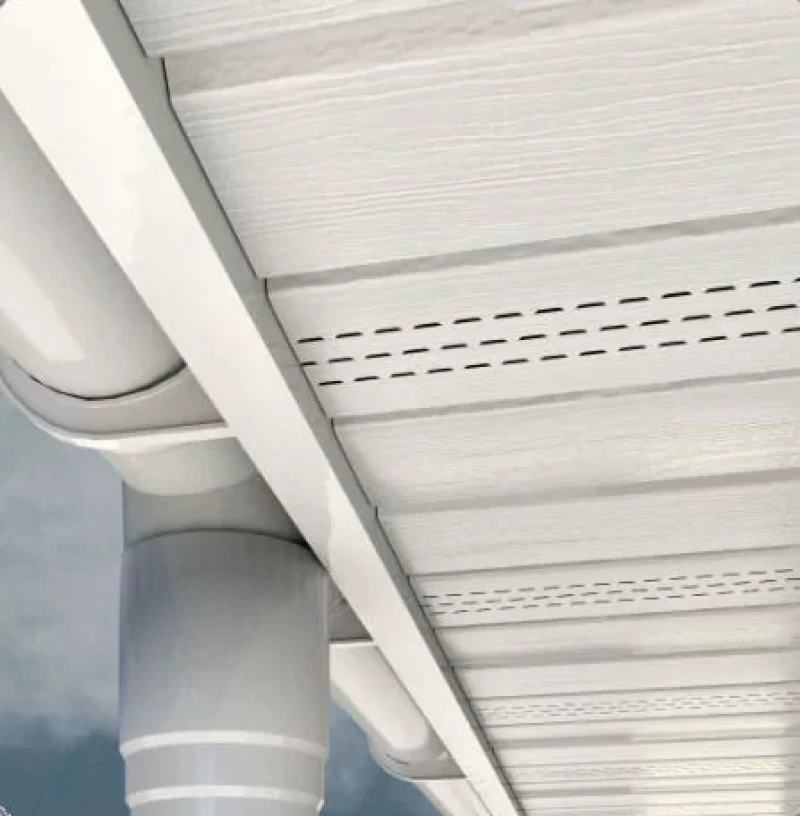 Софіт Білий з перфорацією Рейнвей (Україна)