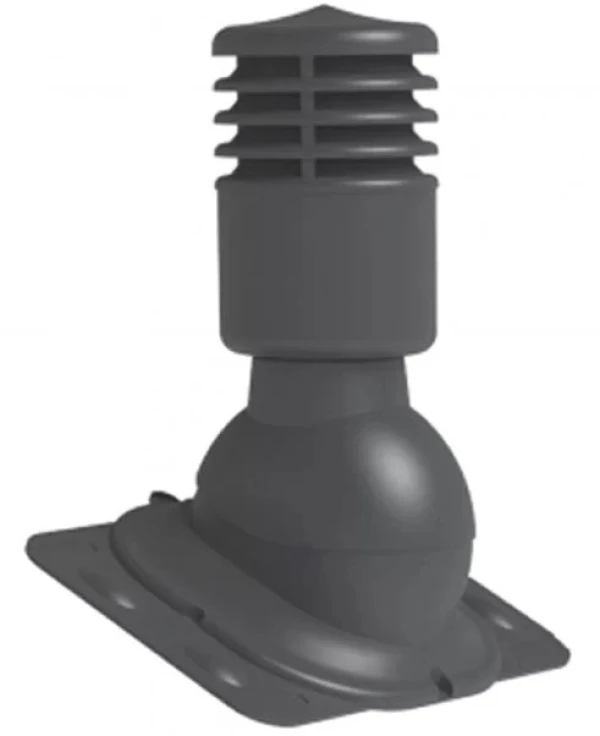 Вентиляційний вихід універсальний KU 125 мм утеплений