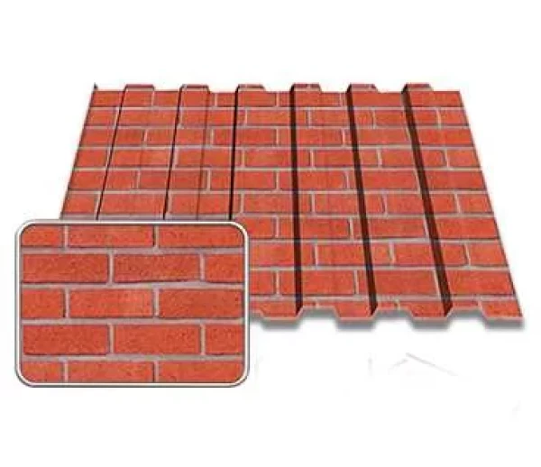 Профнастил для паркану Цегла Принтек