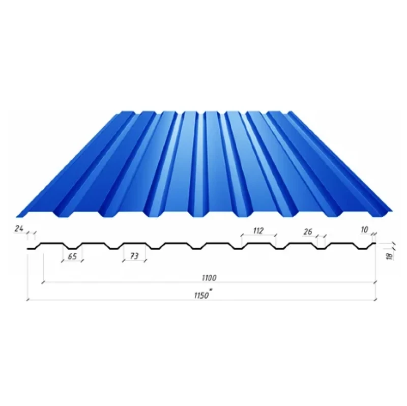 Профнастил для фасаду ПС – 20