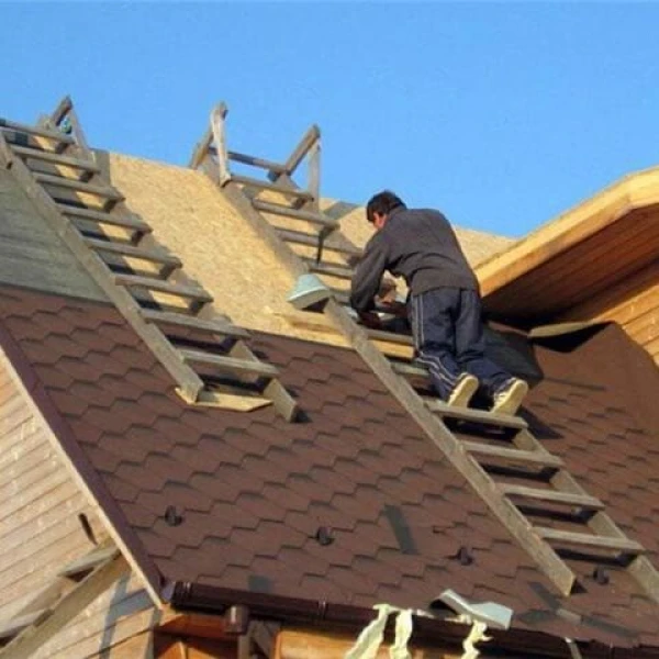 Заміна шиферу на бітумну черепицю