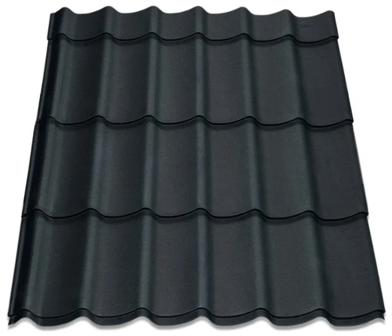 Металочерепиця Монтерей Китай 0,45 мм матова Темно-синій