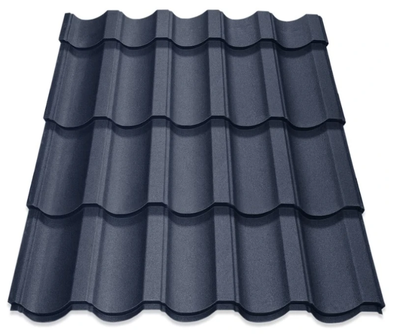 Металочерепиця Модерн Польща 0,5 мм матова Синій