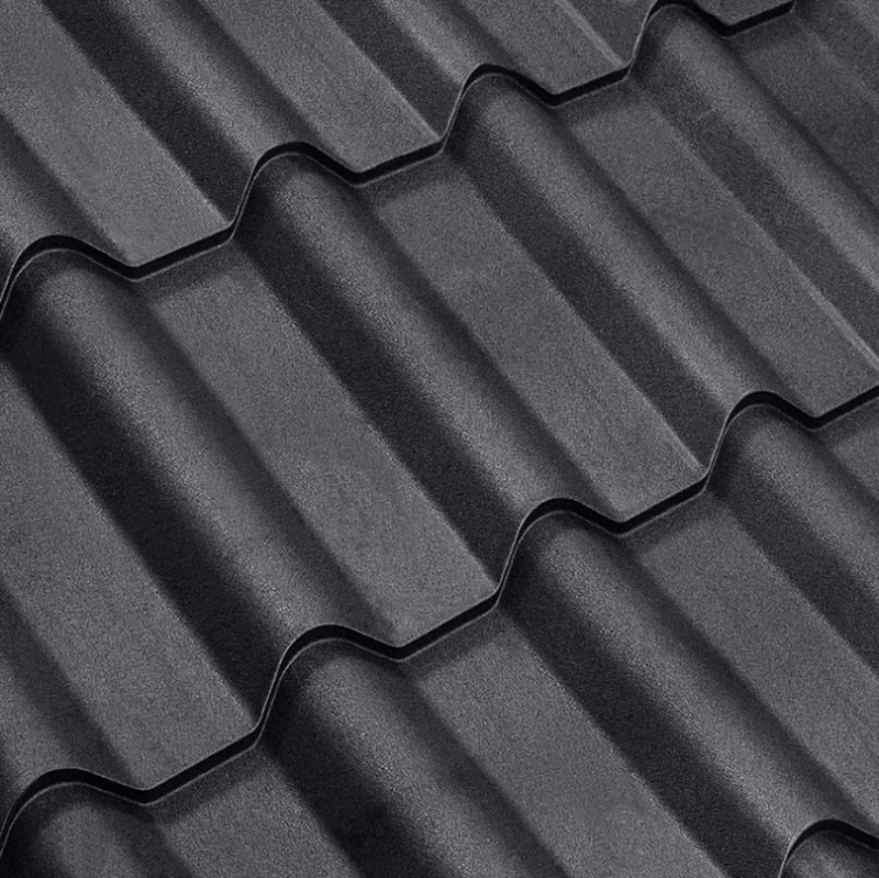 Металочерепиця Ретро Китай 0,4 мм глянцева Сталевий