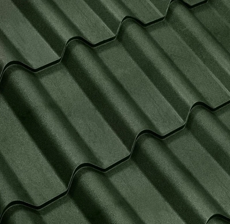 Металлочерепиця Ретро Польща 0,5 матова Болотний