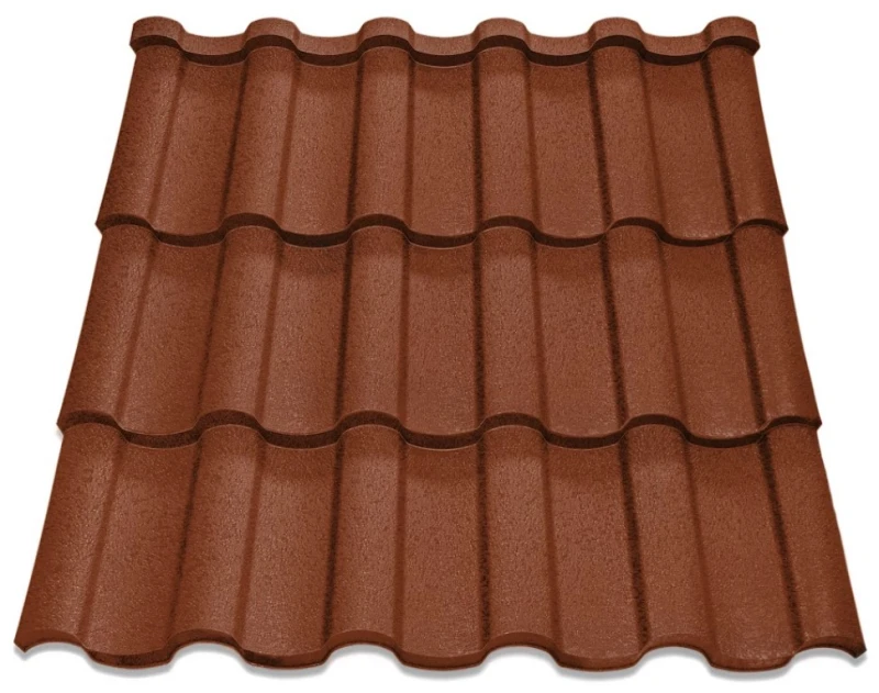 Металочерепиця Венера Корея 0,5 мм глянцева Помаранчевий