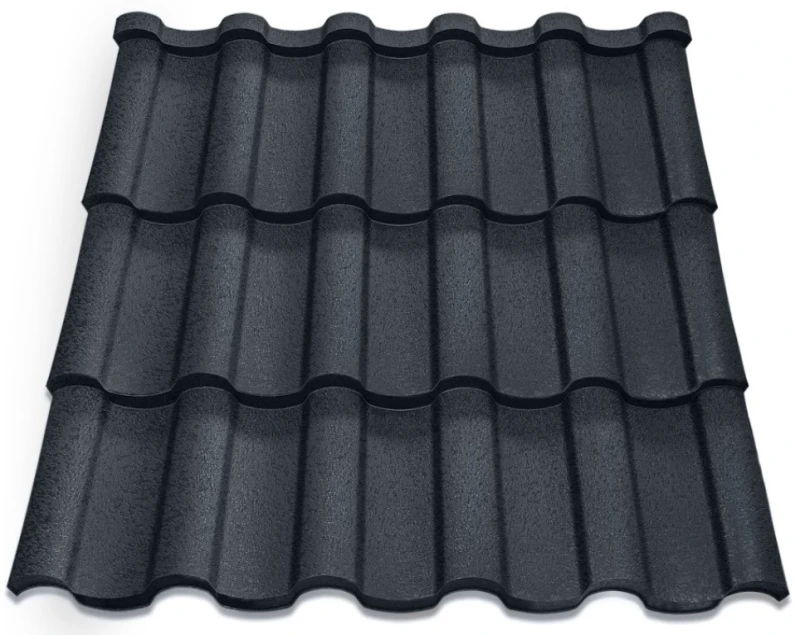 Металочерепиця Венера Корея 0,5 мм глянцева Темно-синій