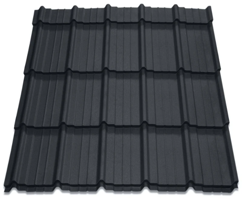 Металочерепиця Мадера Польща 0,5 мм матова Темно-синій