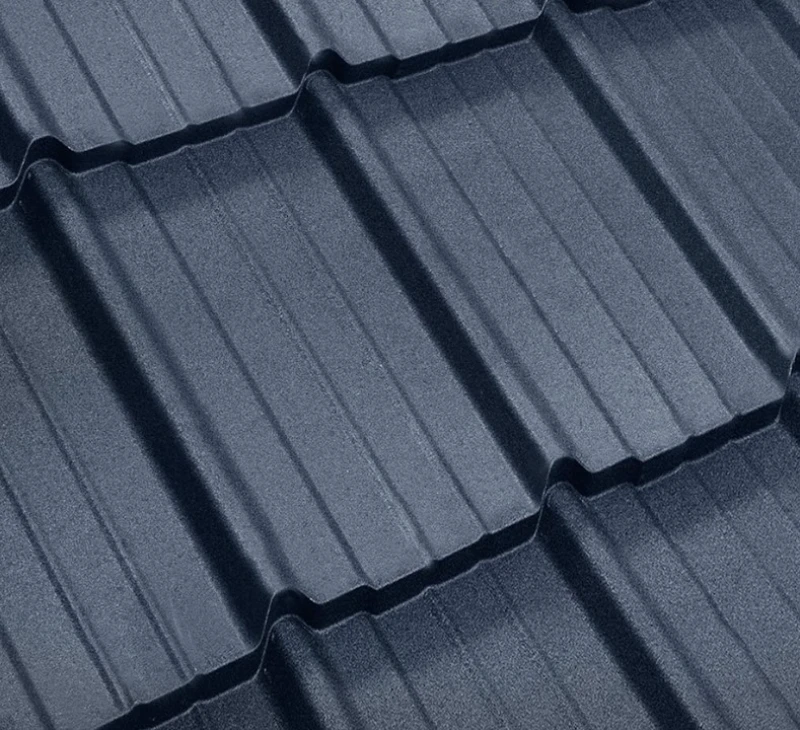 Металочерепиця Мадера Польща 0,5 мм матова Синій