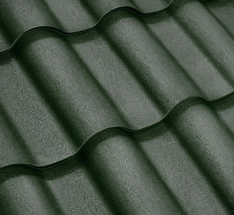 Металочерепиця Інтегра Італія 0,45 мм матова Болотний