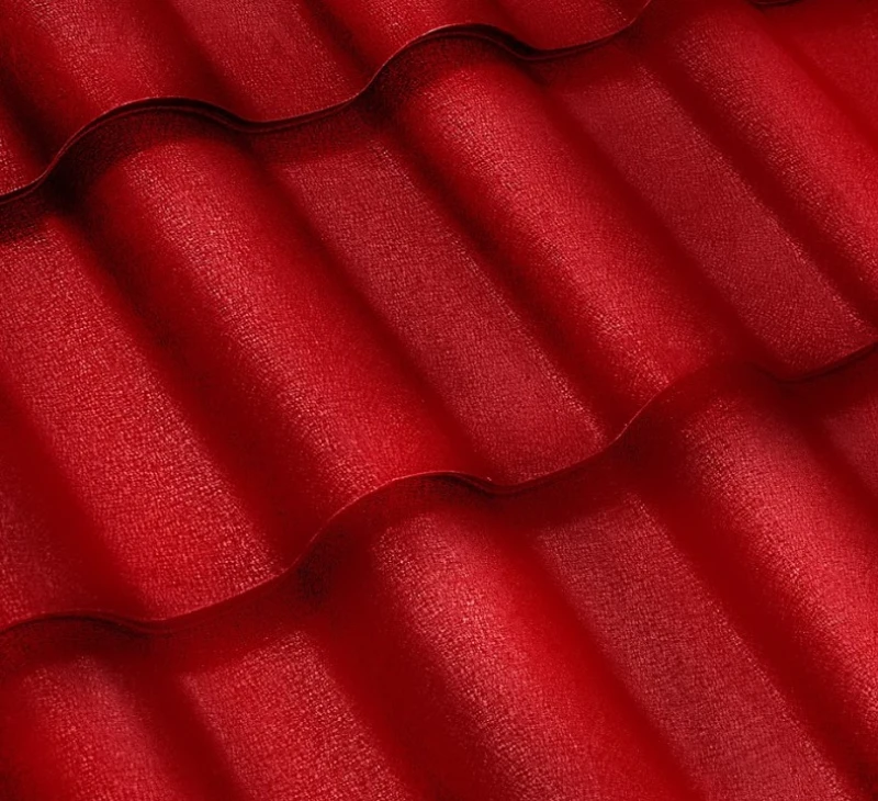 Металочерепиця Інтегра Італія 0,45 мм матова Червоний