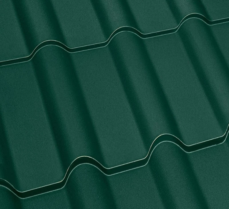 Металочерепиця Дюна Туреччина 0,45 мм матова Зелений