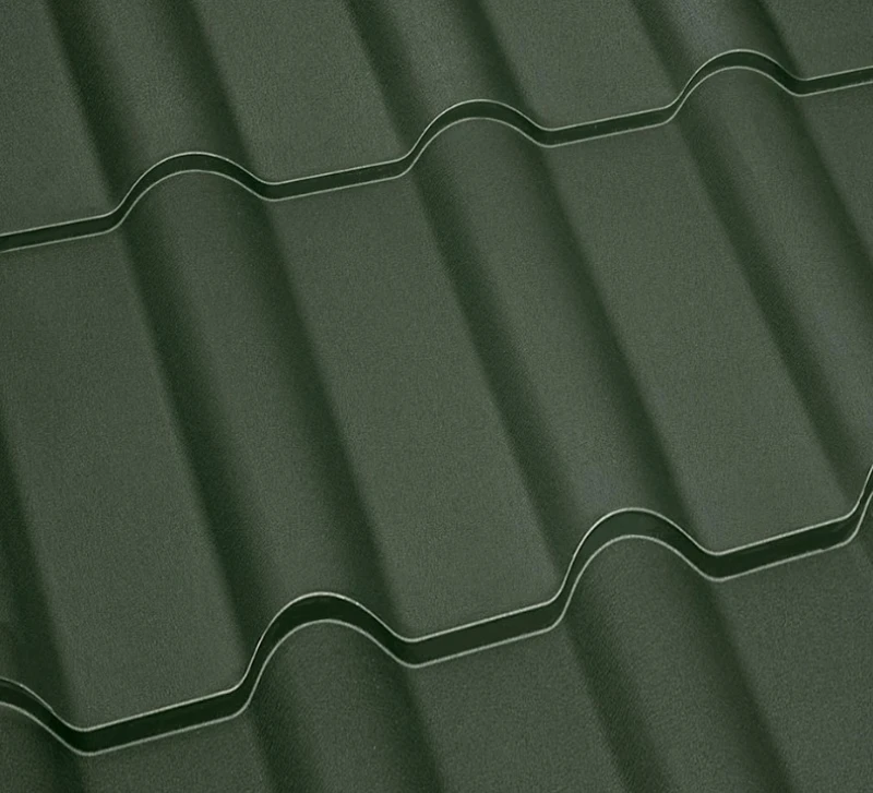 Металочерепиця Дюна Туреччина 0,45 мм матова Болотний