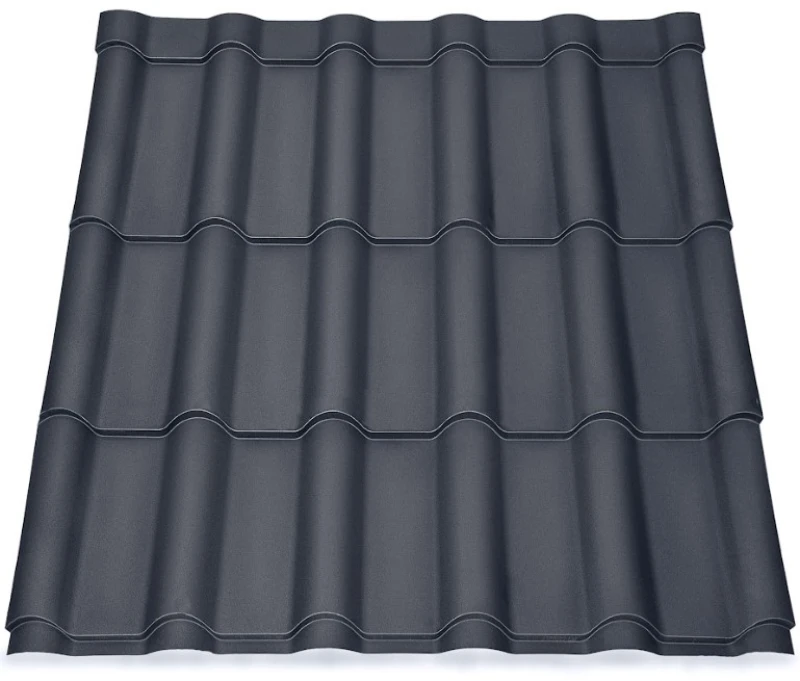 Металочерепиця Дюна Туреччина 0,45 мм матова Синій