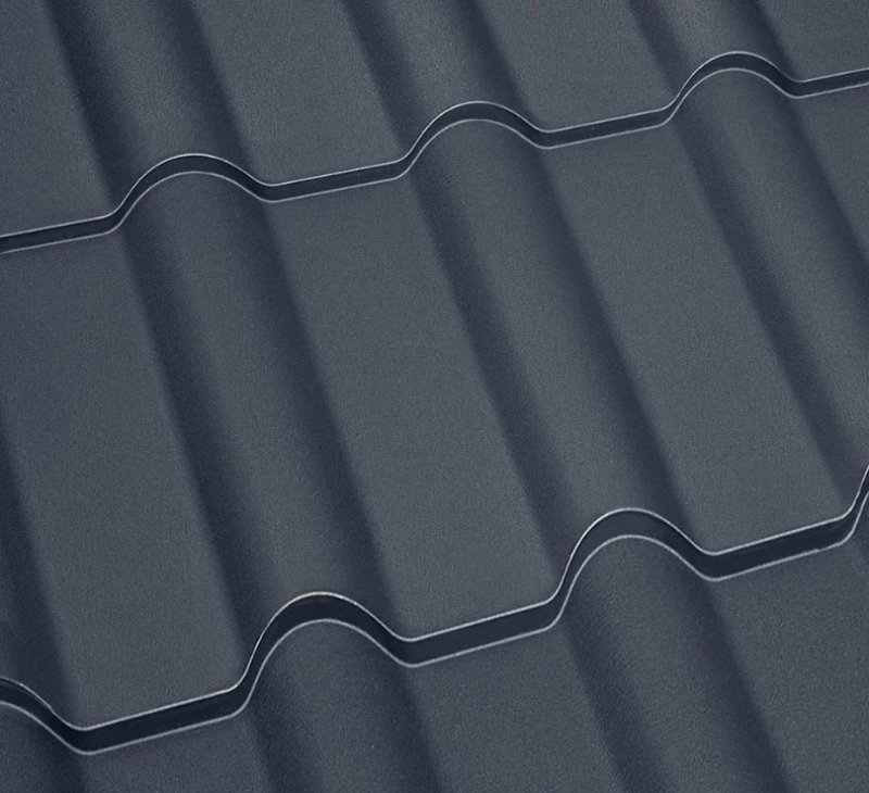 Металочерепиця Дюна Україна 0,45 мм матова Синій