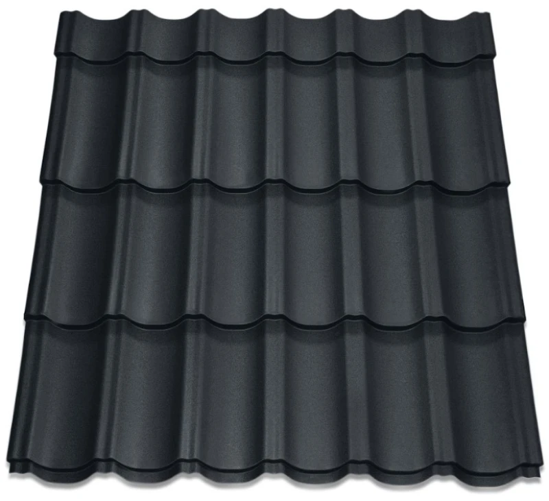 Металочерепиця Maxima Італія 0,5 мм матова Темно-синій