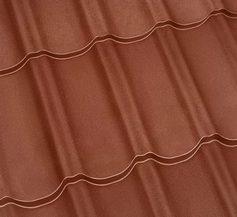 Металочерепиця Maxima Туреччина 0,45 мм глянцева Помаранчевий