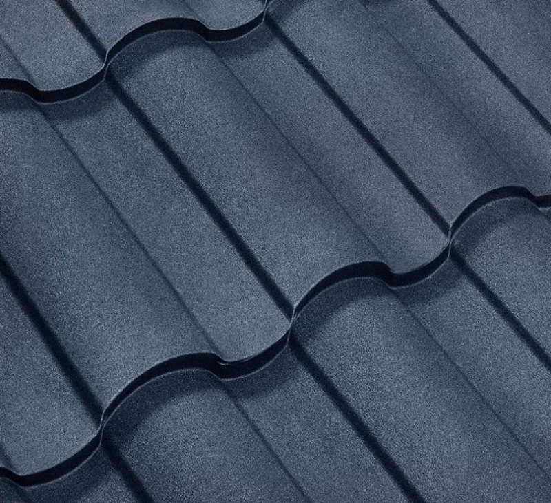 Металочерепиця Валенсія Україна 0,45 мм матова Синій