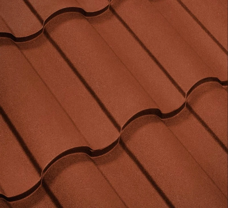 Металочерепиця Валенсія Україна 0,45 мм матова Помаранчевий